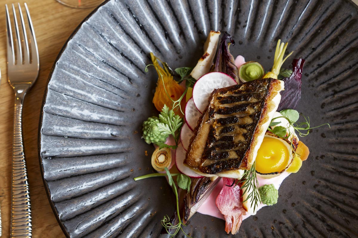 A meal at Porto